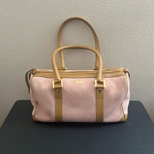 Gucci small suede duffel bag
